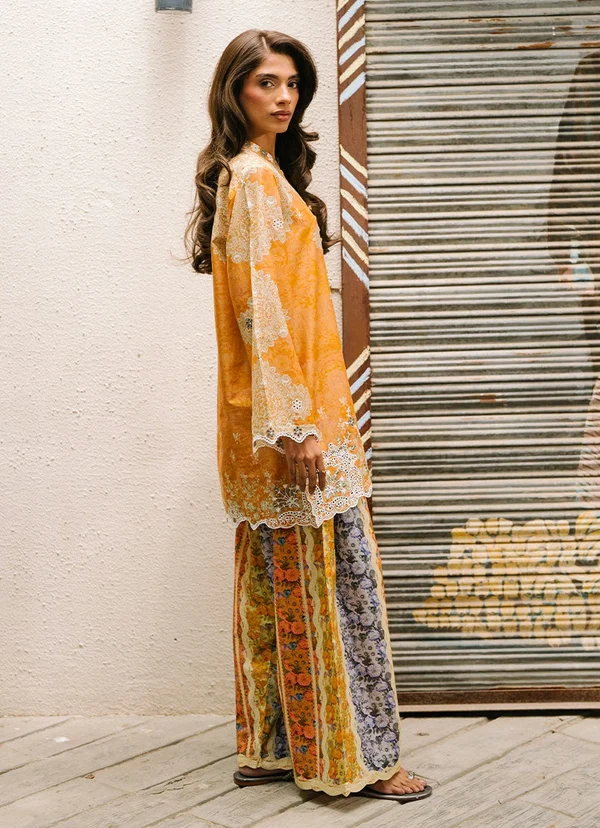 Printed Embroidered CO-ORD Set | 17055/201/521 - Image 3