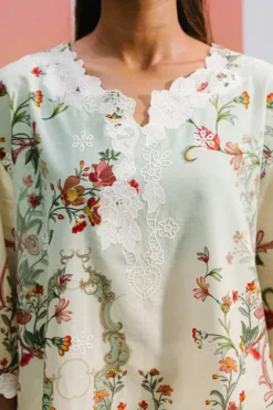 Alternative view of Printed Embroidered Shirt | 17154/201/351