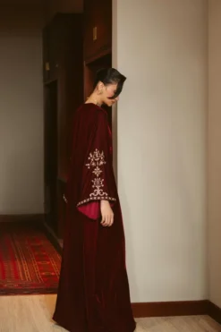 Alternative view of Velvet Rouge Kaftan (D-04)
